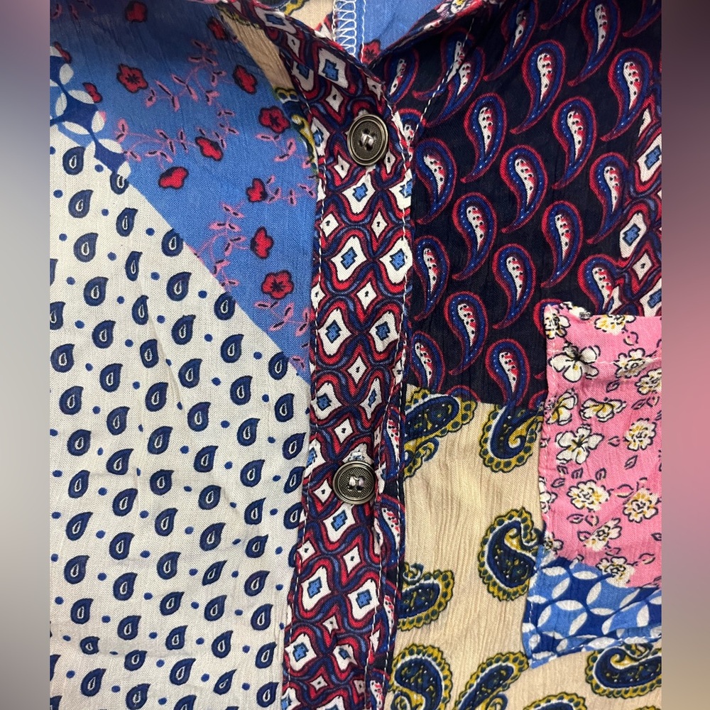 Signature8 button down blouse - Picture 3 of 4